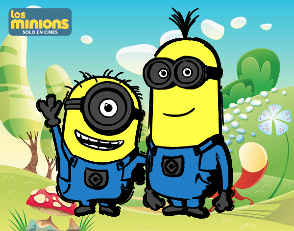 Minions - Carl y Kevin