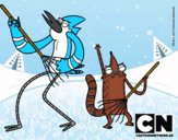 Mordecai y Rigby