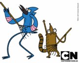 Mordecai y Rigby