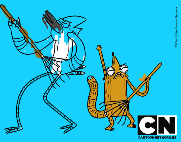 Mordecai y Rigby