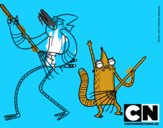 Mordecai y Rigby