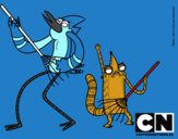 Mordecai y Rigby