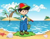 Niño pescador