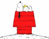 Snoopy durmiendo