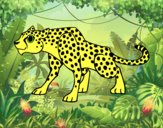 Dibujo Un leopardo pintado por carlitoslo