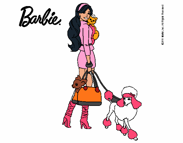 Barbie elegante