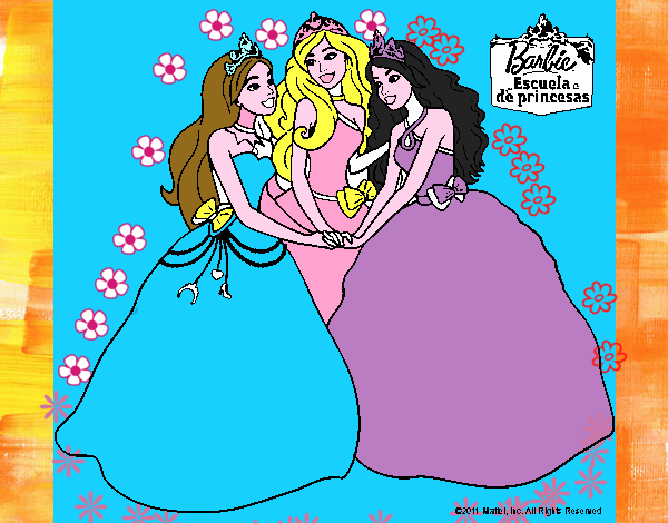 Barbie y sus amigas princesas