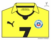 Camiseta del mundial de fútbol 2014 de Chile