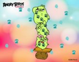 Cerdos verdes de Angry Birds