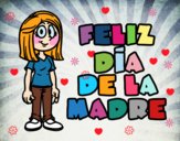 Dibujo Feliz día de la madre pintado por bepame