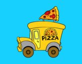 Food truck de pizza