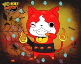 Jibanyan guiñando el ojo