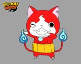 Jibanyan guiñando el ojo