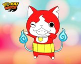 Jibanyan guiñando el ojo