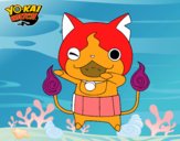 Jibanyan guiñando el ojo