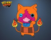 Jibanyan guiñando el ojo