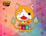 Jibanyan guiñando el ojo