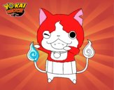 Jibanyan guiñando el ojo