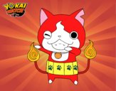 Jibanyan guiñando el ojo