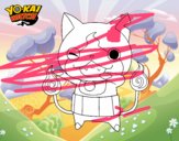 Jibanyan guiñando el ojo