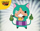 Jibanyan guiñando el ojo