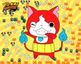 Jibanyan guiñando el ojo