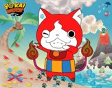 Jibanyan guiñando el ojo