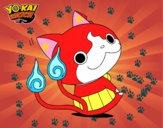 Jibanyan sentado