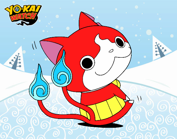 Jibanyan sentado