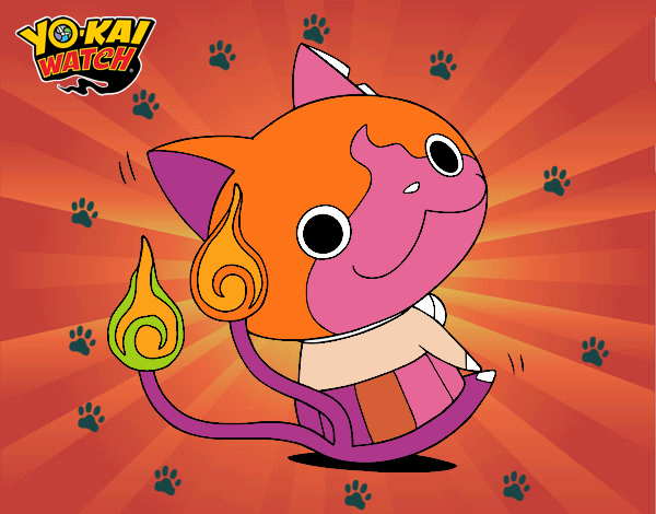 Jibanyan sentado