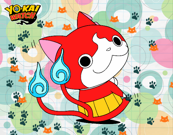 Jibanyan sentado