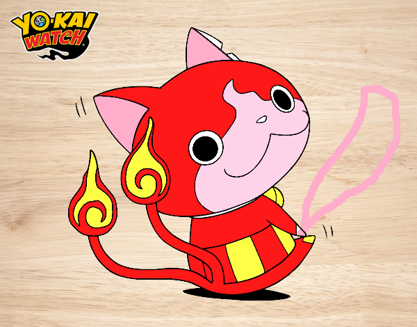 Jibanyan sentado