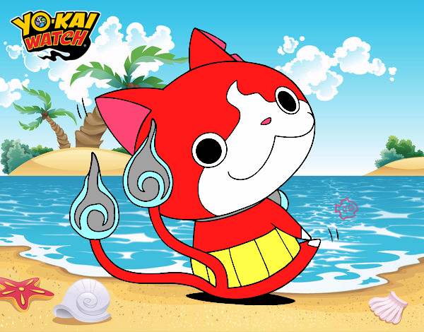 Jibanyan sentado