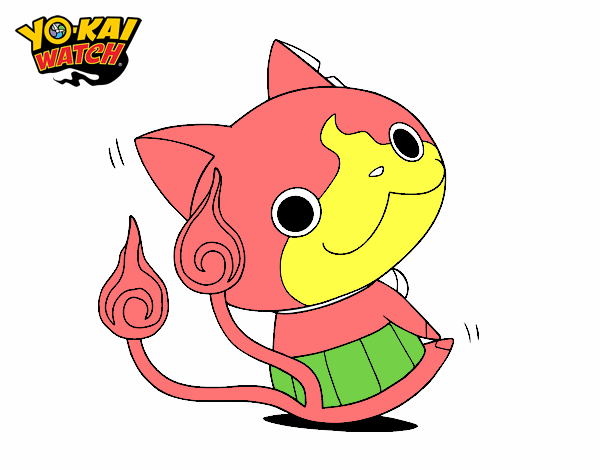 Jibanyan sentado