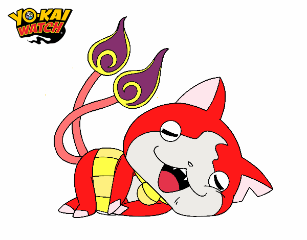 Jibanyan tumbado