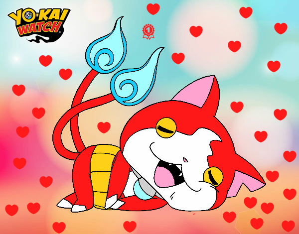 Jibanyan tumbado