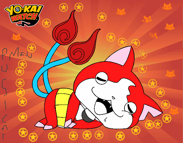 Jibanyan tumbado