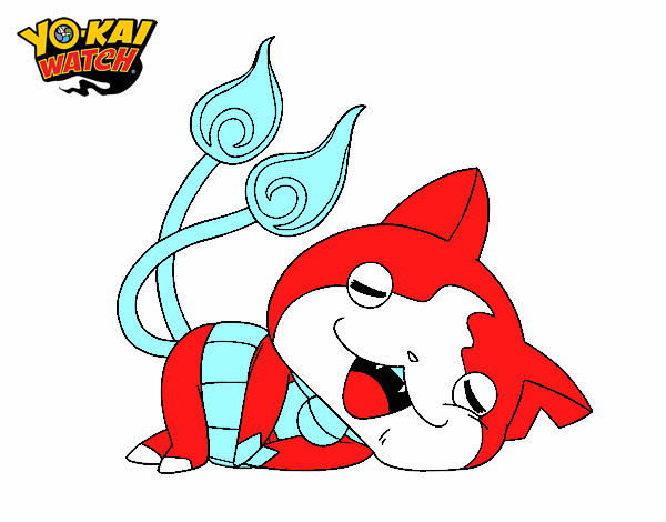 Jibanyan tumbado