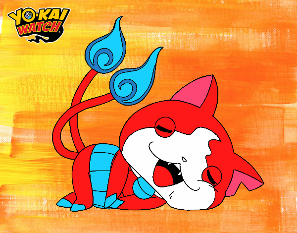 Jibanyan tumbado