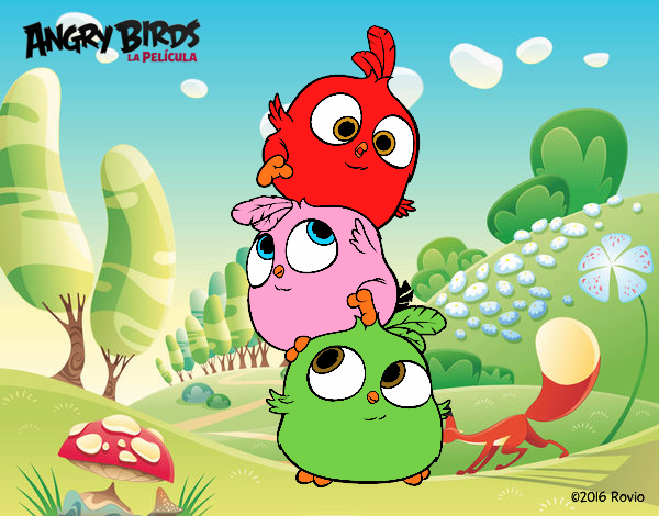 Las crias de Angry Birds