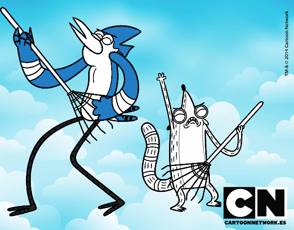 Mordecai y Rigby