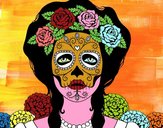 Mujer calavera mejicana