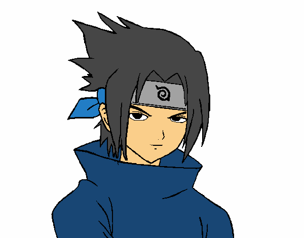 Sasuke enfadado