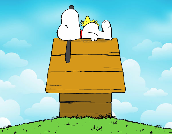 Snoopy durmiendo