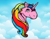 Dibujo Un unicornio pintado por melicami