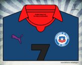 Camiseta del mundial de fútbol 2014 de Chile