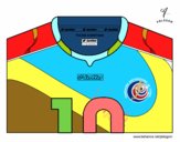 Camiseta del mundial de fútbol 2014 de Costa Rica