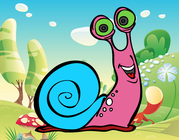 Caracol feliz