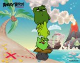 Cerdos verdes de Angry Birds