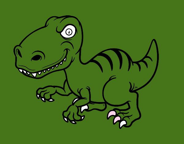 Dinosaurio velociraptor